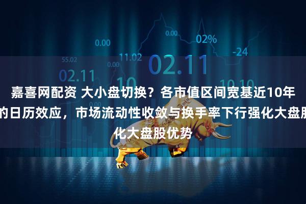 嘉喜网配资 大小盘切换？各市值区间宽基近10年12月的日历效应，市场流动性收敛与换手率下行强化大盘股优势